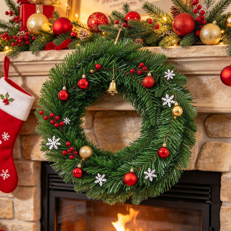 Green Pine Christmas Garland D - đánh giá và giá Tinsel Garland Decoration