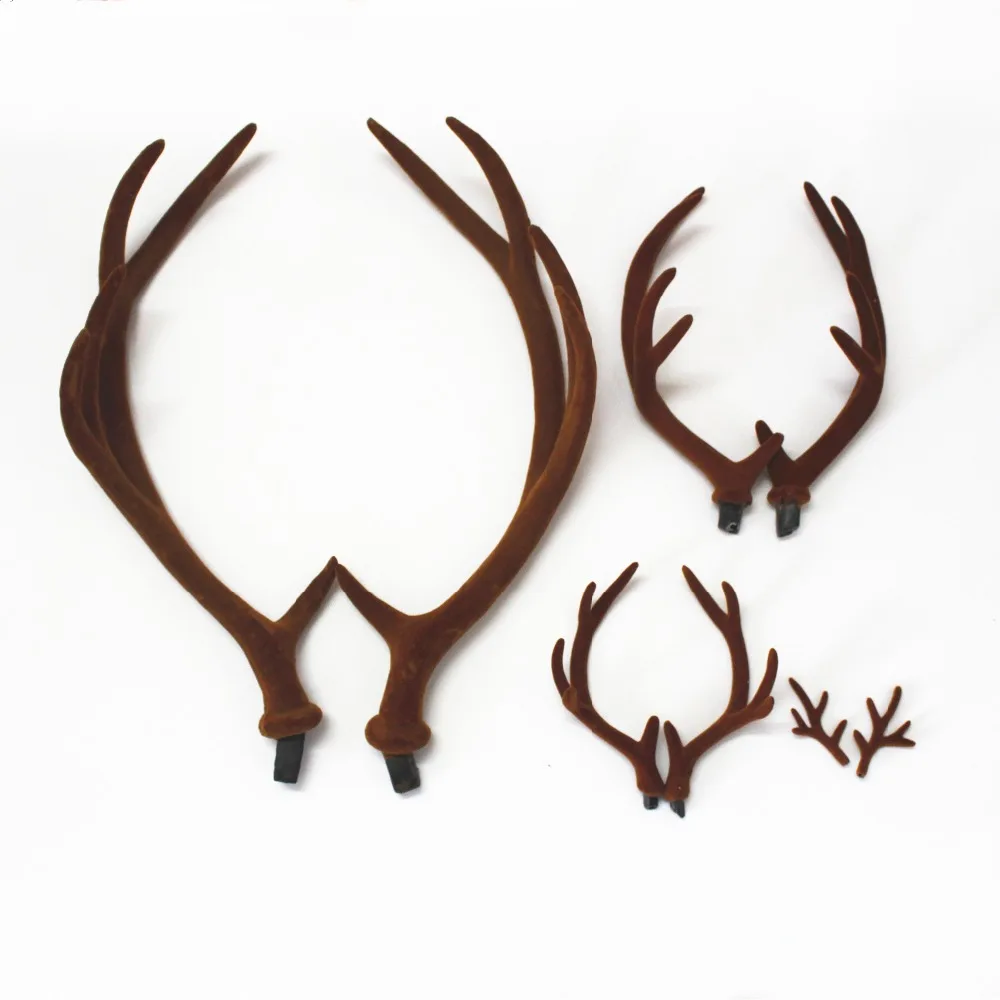 Handmade brown Simulation Deer - đánh giá và giá Reindeer Antlers Headband