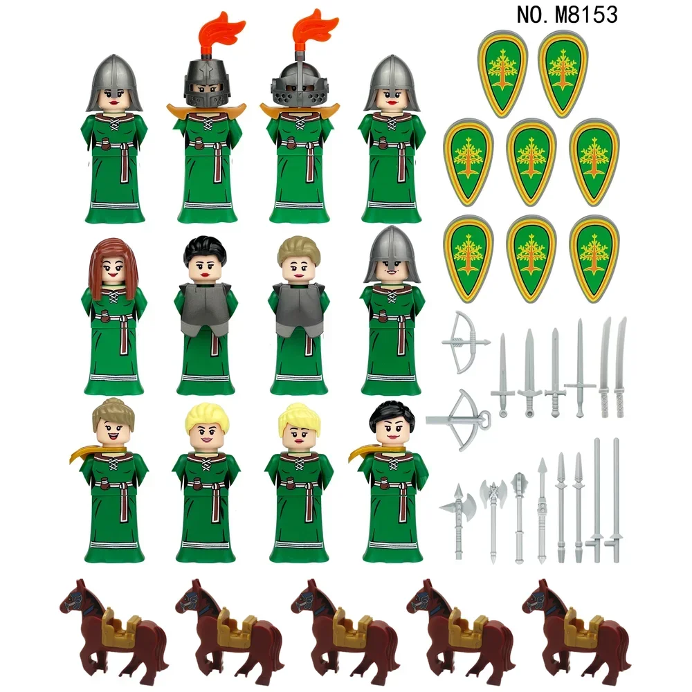 Medieval Europe Nations Soldie - đánh giá và giá Lego Set Technic