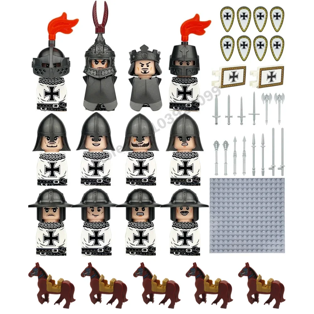 Medieval Europe Nations Soldie - đánh giá và giá Lego Set Technic