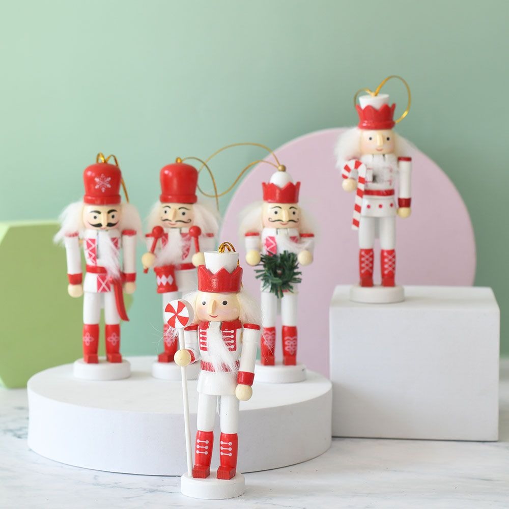 5PCS Merry Christmas Handicraf - đánh giá và giá Nutcracker Figurine